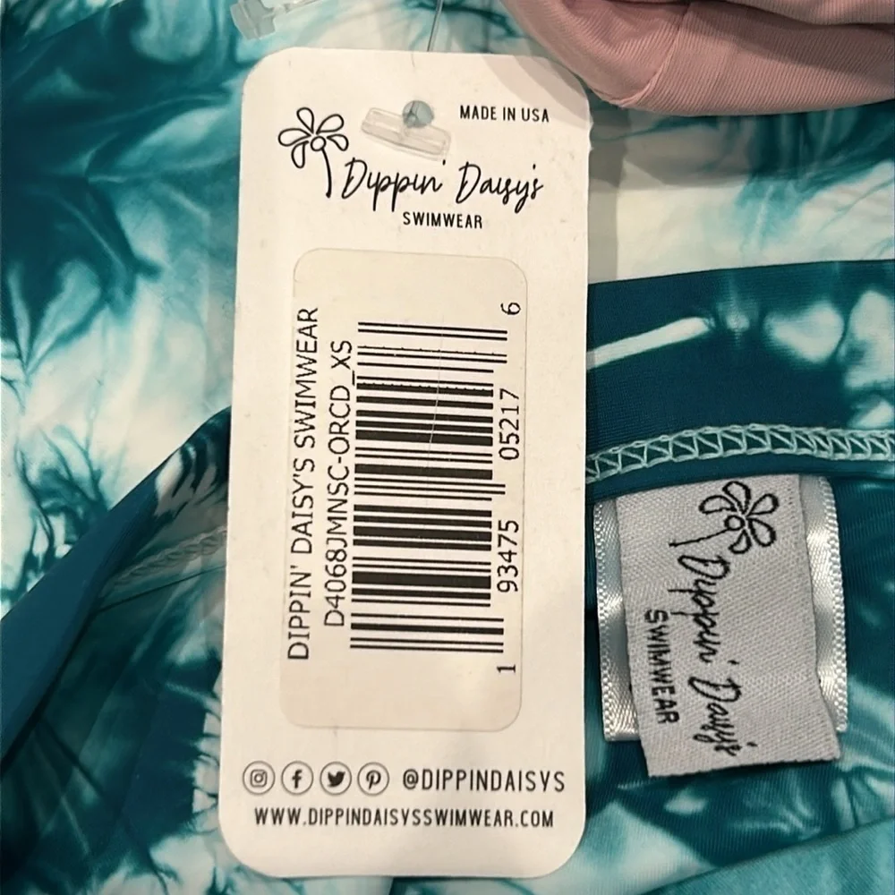 Dippin' Daisy's high cut two piece bikini set swim size XS